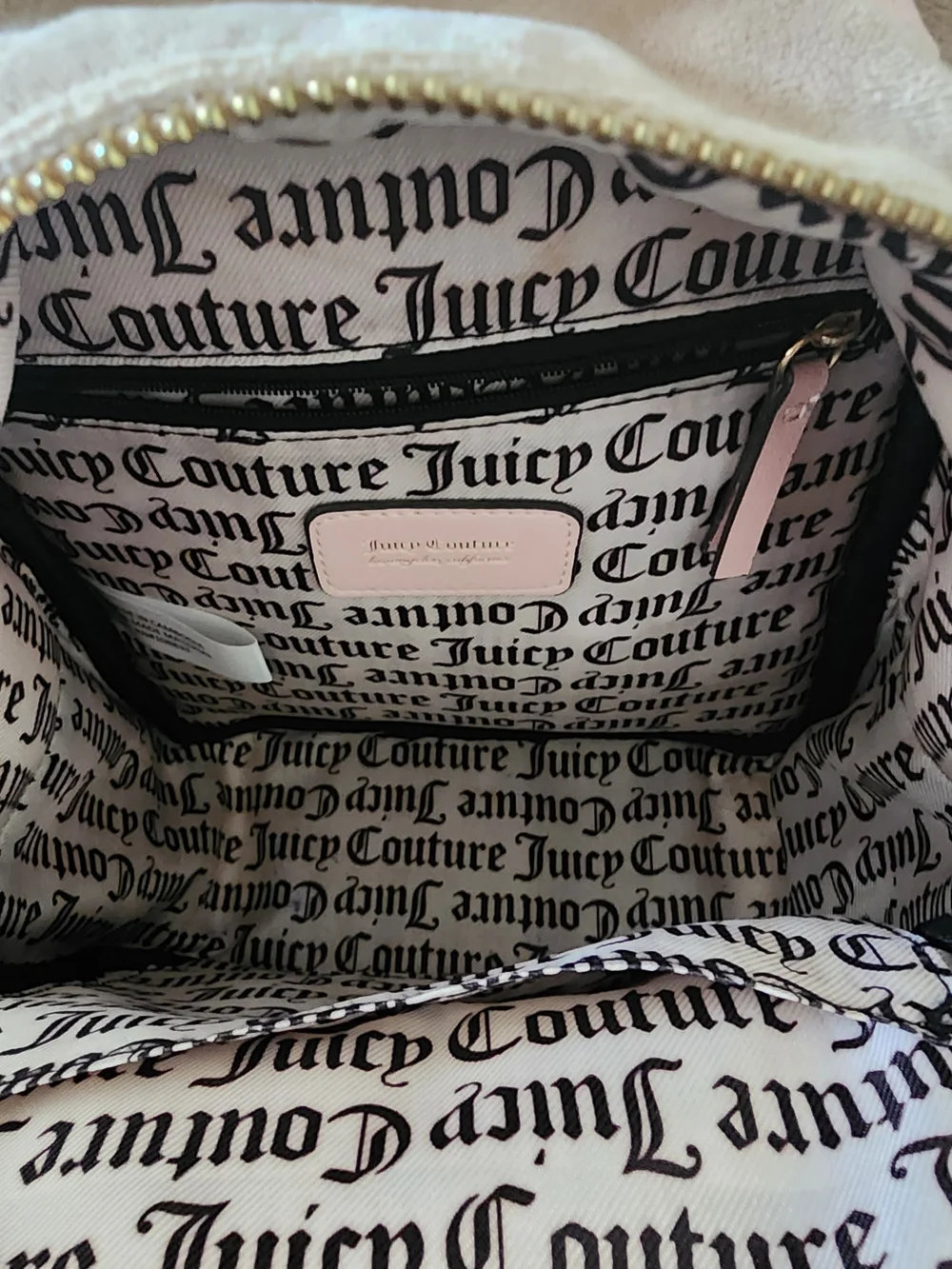 Juicy Couture suede look